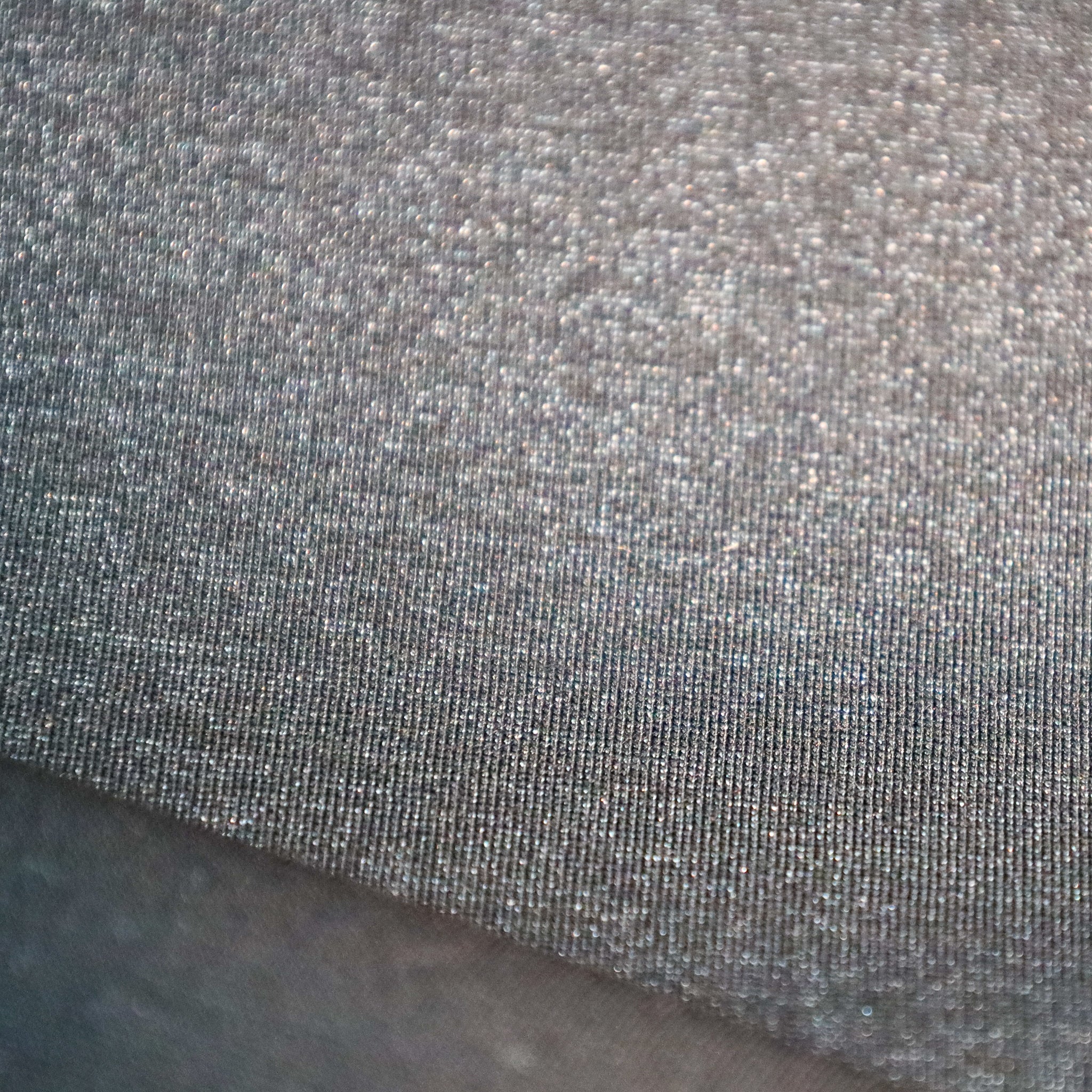 Tissu Sergé - noir / gris foncé